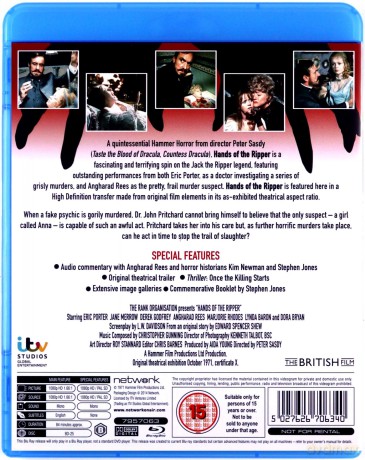 Hands Of The Ripper [Blu-Ray]
