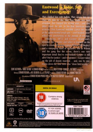 Hang Em High (Powieście go wysoko) [DVD]
