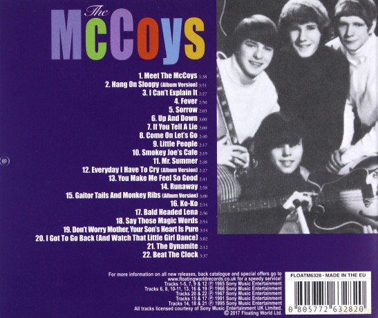 Mccoys: Hang On Sloopy - The Best Of [CD]