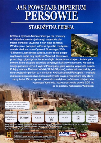 Tajemnice starożytnych cywilizacji 47: Persja - Od czasów prehistorycznych do podboju Aleksandra Wielkiego [DVD]+[książka]