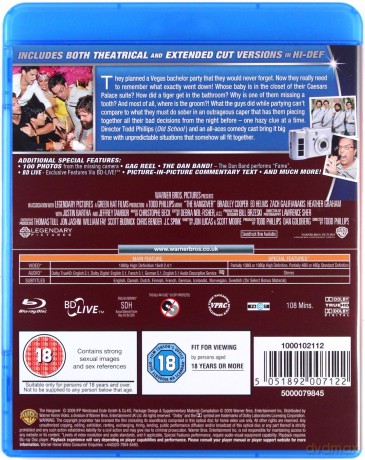Hangover (Kac Vegas) [Blu-Ray]