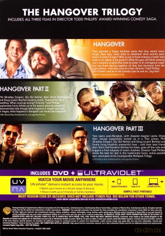 Hangover Trilogy [3DVD]