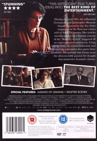 Hannah Arendt [DVD]