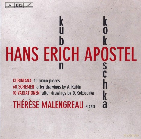 Therese Malengreau: Hans Erich Apostel: Piano Music [CD]