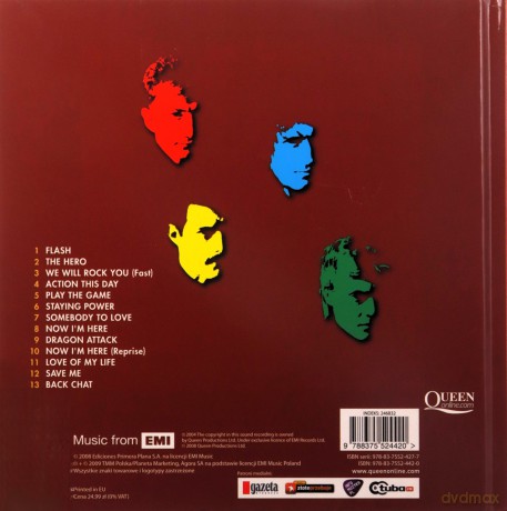 Queen Tom 15: Queen On Fire. Live At The Bowl. Vol. 1 [książka]+[CD]