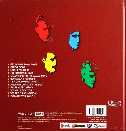 Queen Tom 18: Queen On Fire. Live At The Bowl. Vol. 2 [książka]+[CD]