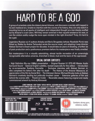 Hard To Be A God (Trudno być bogiem) [Blu-Ray]