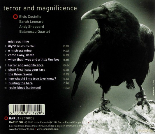Costellobalanescu Quartet: Harleterror Magnificence [CD]