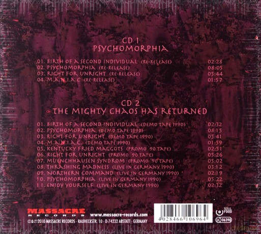Messiah: Psychomorphia (Digipack) [2CD]