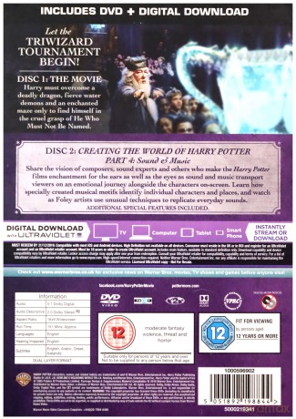 Harry Potter The Goblet Of Fire (Harry Potter i Czara Ognia) [2DVD]