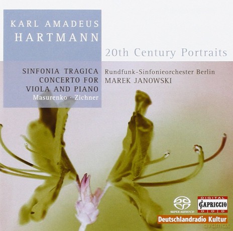 Masurenkoberlin Rsojanowski: Hartmannsinfonia Tragicacto For Viola [CD]