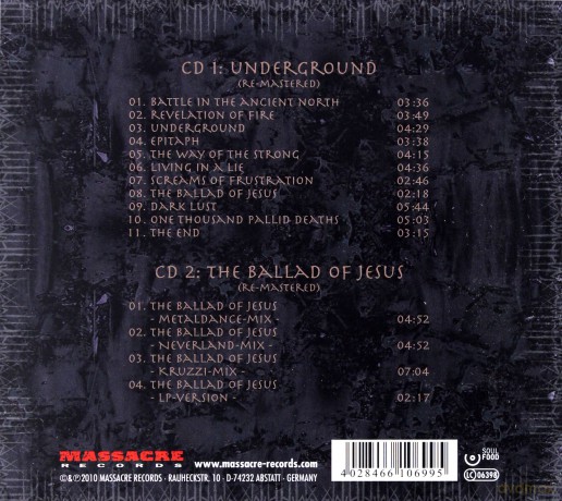 Messiah: Underground (Digipack) [2CD]