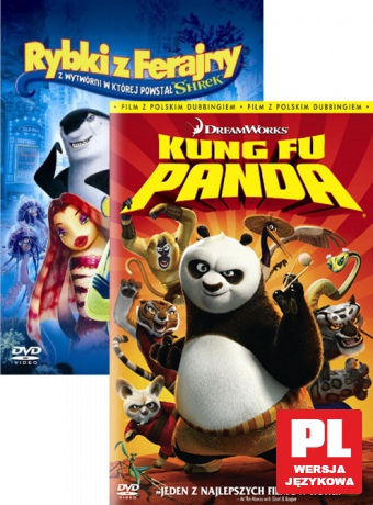 Kung Fu Panda / Rybki z ferajny Pakiet [2DVD]