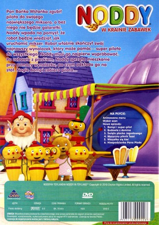 Noddy w krainie zabawek: Bampi i super pilot [DVD]