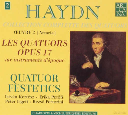 Quatuor Festetics: Haydn: Quatuors Op. 17 [CD]