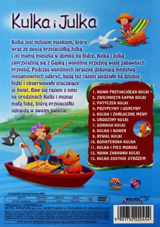 Kulka i Julka: Kulka i pies morski [DVD]