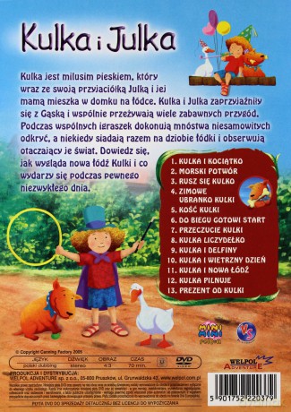 Kulka i Julka: Przeczucie kulki [DVD]
