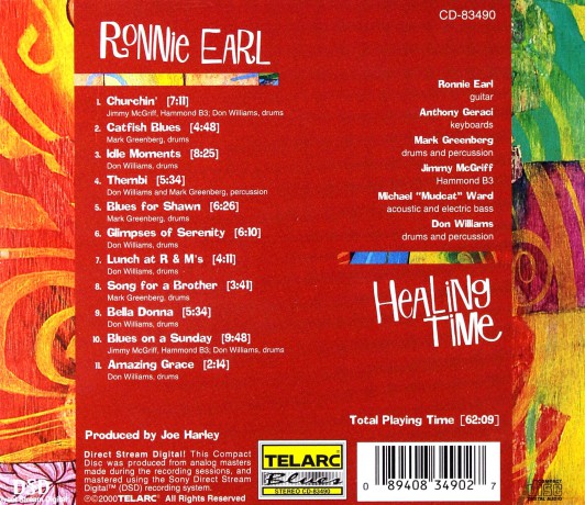 Ronnie Earl: Healing Time [CD]