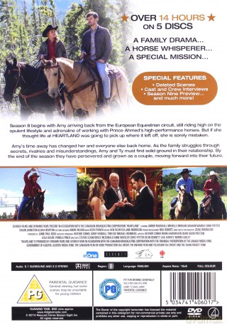 Heartland Season 8 (Zaklinacze koni) [5DVD]