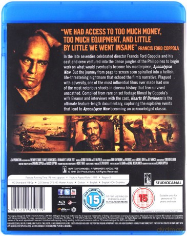Hearts Of Darkness (Serca ciemności) [Blu-Ray]