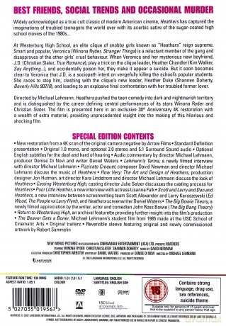 Heathers (Śmiertelne zauroczenie) [DVD]