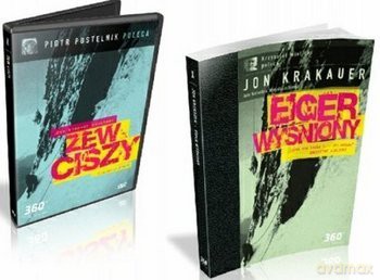 Eiger wyśniony - Jon Krakauer / Zew ciszy [książka]+[DVD]