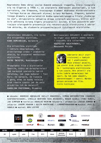 Eiger wyśniony - Jon Krakauer / Zew ciszy [książka]+[DVD]