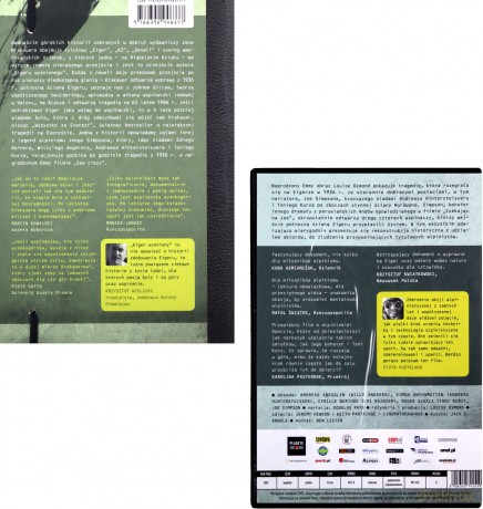 Eiger wyśniony - Jon Krakauer / Zew ciszy [książka]+[DVD]