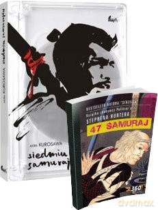 47 Samuraj - Stephen Hunter / Siedmiu samurajów [KSIĄŻKA]+[DVD]