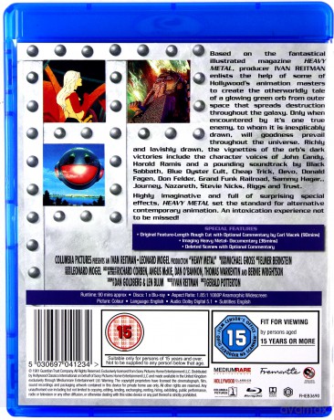 Heavy Metal [Blu-Ray]