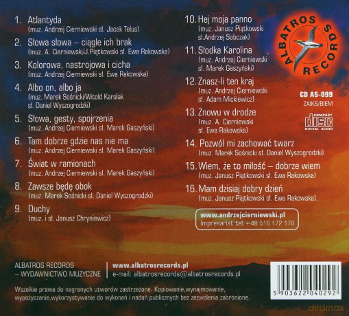 Andrzej Cierniewski: The Very Best Of (digipack) [CD]