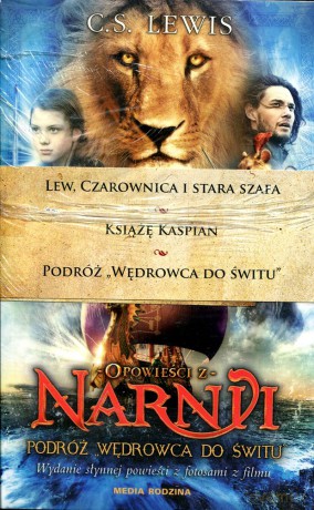 Opowieści z Narnii: Lew, Czarownica i Stara Szafa / Książe Kaspian / Podróż Wędrowca do Świtu - C.S. Lewis [3xKSIĄŻKA]