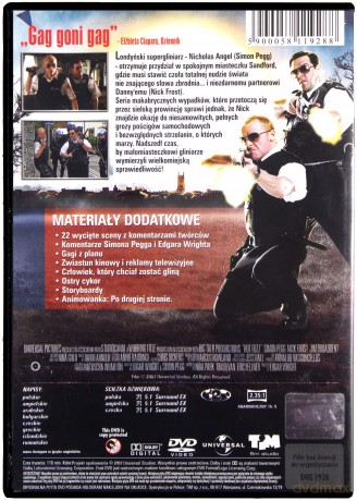 Hot Fuzz. Ostre psy [DVD]