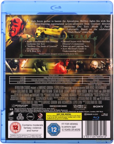 HELLBOY (DIRECTORS CUT 2018 REPACKAGE) [Blu-Ray]