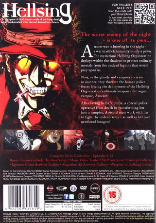 Hellsing - The Complete Original Series Collection [4DVD]