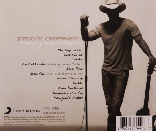 Kenny Chesney: Hemingway's Whiskey [CD]