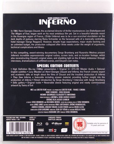 Henri-Georges Clouzots Inferno (Inferno - niedokończone piekło) [Blu-Ray]