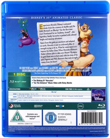 Hercules (Herkules) [Blu-Ray]