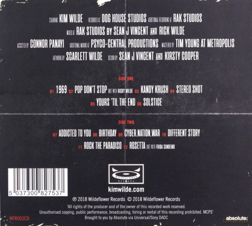 Kim Wilde: Here Come The Aliens [CD]