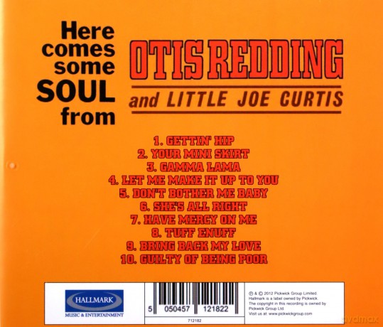 Otis Redding: Here Comes Some Soul [CD]