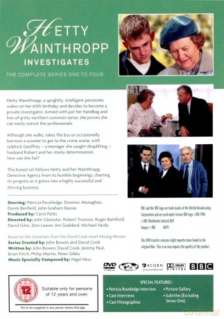 Hetty Wainthropp Investigates Season 1-4 (BBC) [8DVD]