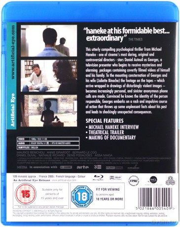 Hidden (Ukryte) [Blu-Ray]