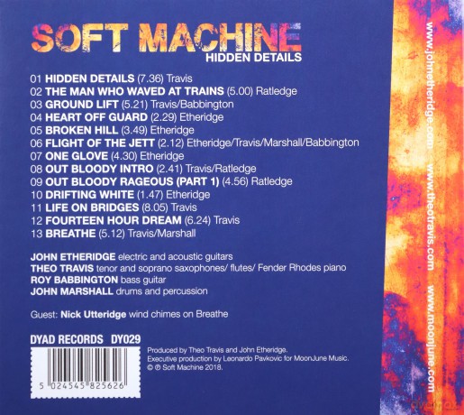 Soft Machine: Hidden Details [CD]