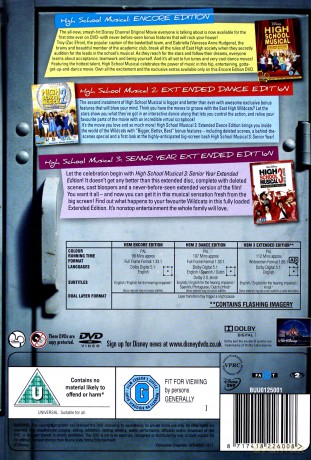 High School Musical Tripack [3DVD]