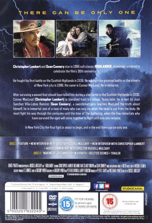 Highlander (Nieśmiertelny) [2DVD]