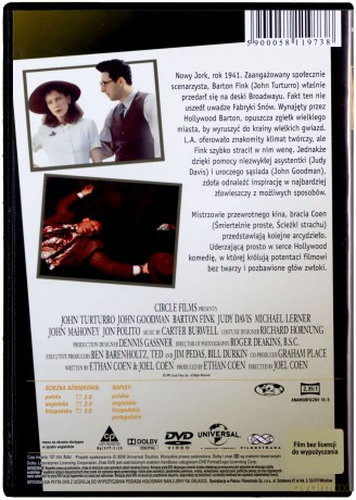 Barton Fink [DVD]