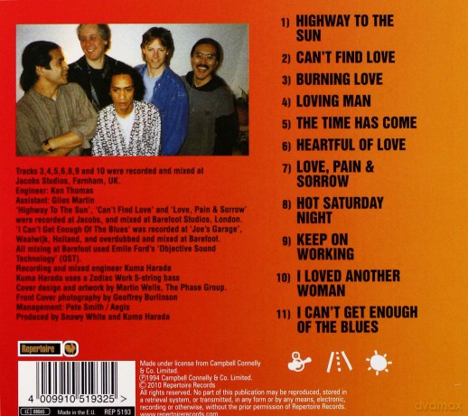Snowy White: Highway To The Sun [CD]