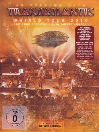 Transatlantic: Whirld Tour 2010 (Mediabook) Ltd [2DVD]+[3CD]