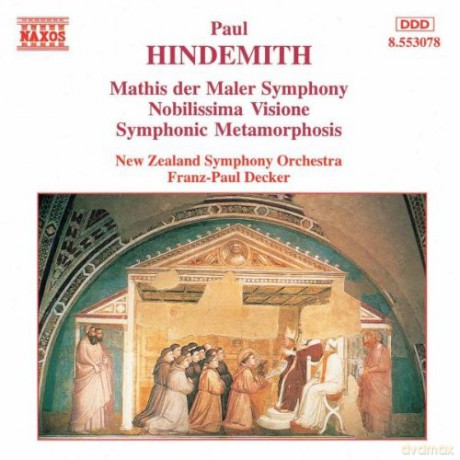 New Zealand Sodecker: Hindemithmathis Der Maler Symphony [CD]