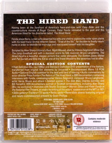 Hired Hand (Wynajęty człowiek) [Blu-Ray]+[DVD]